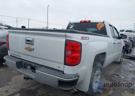 2015 Chevrolet Silverado 1500 2Lt из США, поврежденный, VIN 1GCVKREC1FZ431040